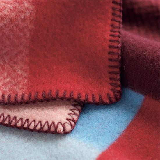 ロロスツイード　ブランケット　ミッケル　レッド