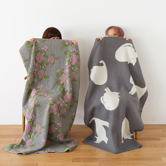 ウールブランケット　ねこ