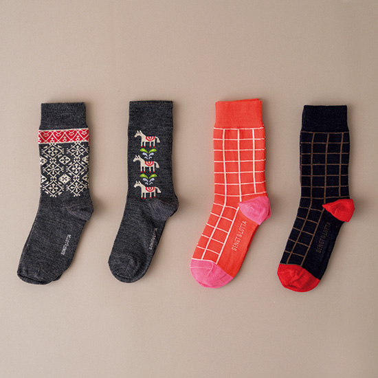 北欧デザインソックス