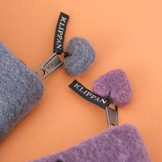 ムーミンのフェルトバッグ　ポーチ