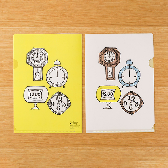 ミニクリアファイル 2枚セット　Ａ