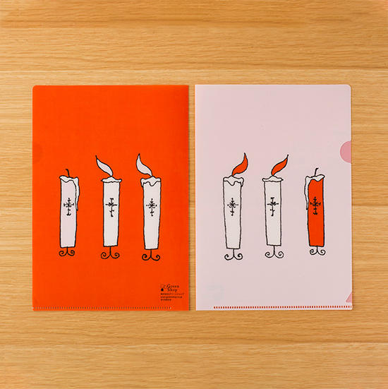 ミニクリアファイル 2枚セット　Ａ