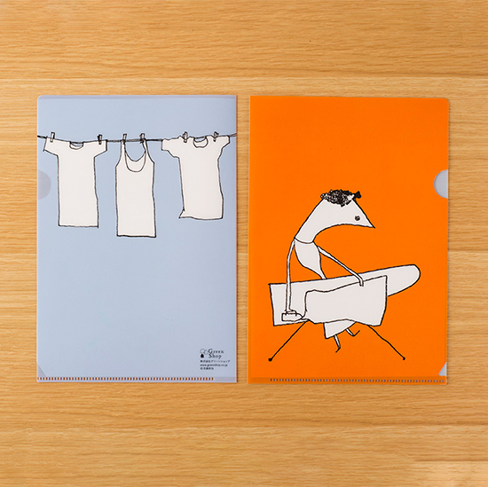 ミニクリアファイル 2枚セット　Ｂ