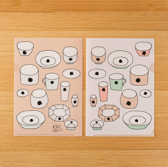 ミニクリアファイル 2枚セット　Ｂ