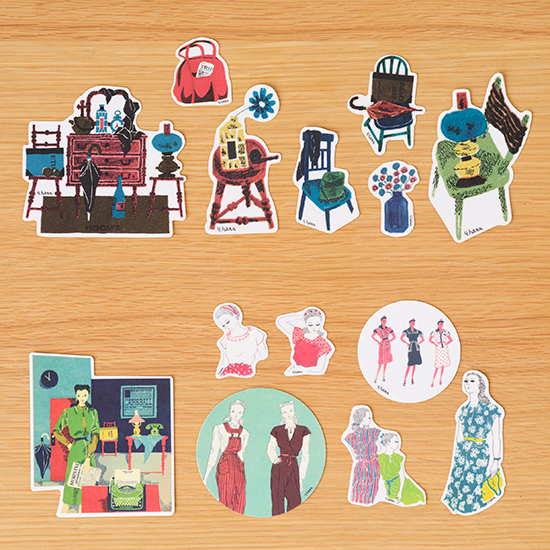 花森安治ステッカー