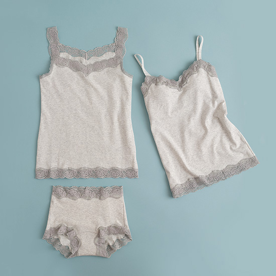 キッドブルー　インナー　グレー