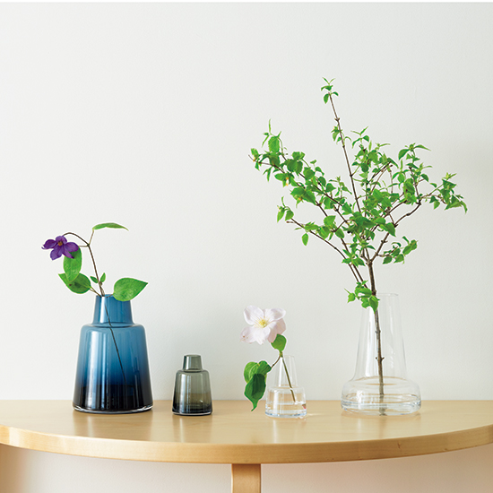 フローラベース　クリア　12cm