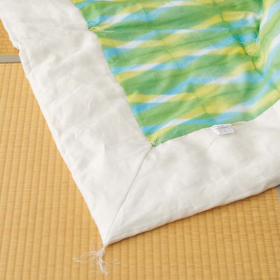 夏ふとん　緑