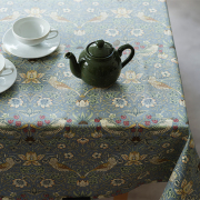 ウィリアムモリスのテーブルクロス　グレー