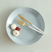 クチポールカトラリー　ホワイト/デザートフォーク&ナイフ
