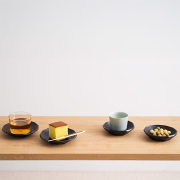 沢栗ハツリ皿　4寸