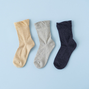 口ゴムゆったり　足の裏パイルソックス