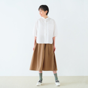 美品 小森縫製 日々 オーガニックコットンリネンのパンツ パンツ