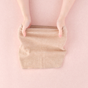 キャメル混 腹巻き