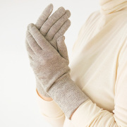 ヤクとオーガニックコットン　手袋