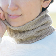 ヤクとオーガニックコットン　ネックウォーマー