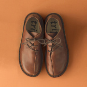 トリッペン　レースアップシューズ　ブラウン