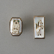 加賀蒔絵のブローチ