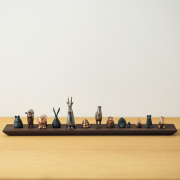 ミニ干支　十二支セット（トレー付き）