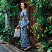 ゆかた　露唐草