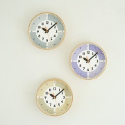 ふんぷんくろっく掛け時計　ベージュ