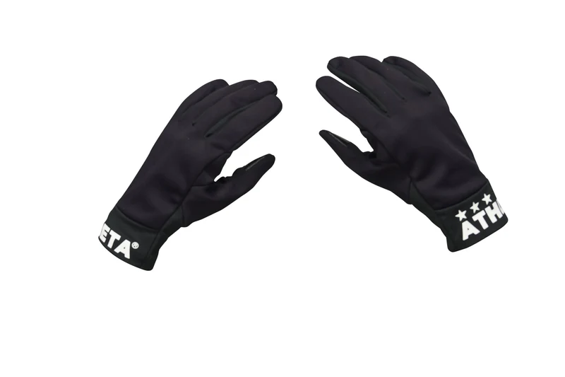 アスレタ　フィールドウォームグローブ【Jr】　ブラック/サックス　05329J