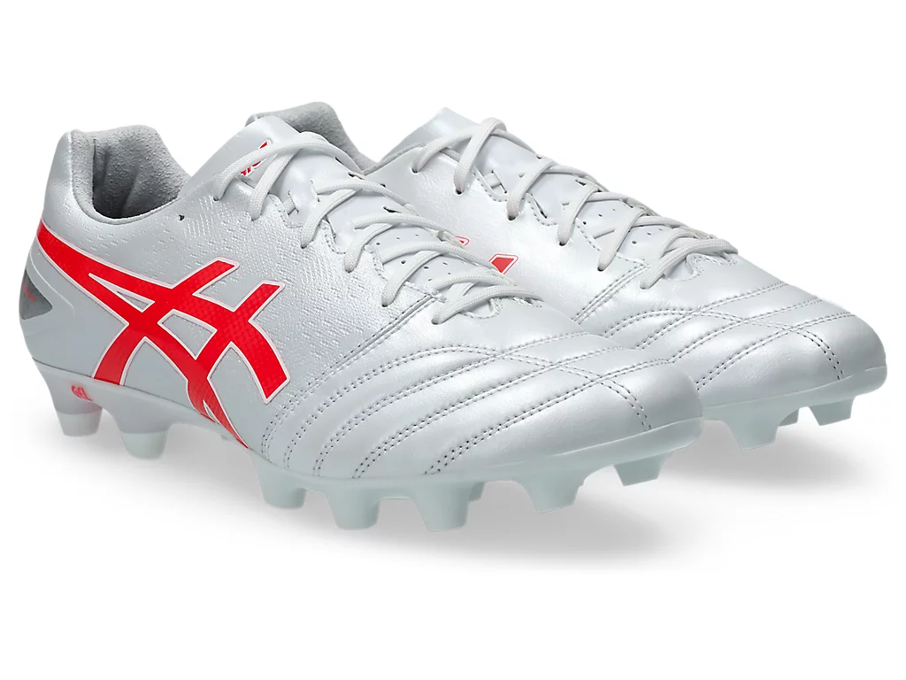 アシックス DS LIGHT ADVANCE WIDE ホワイト×フラッシュレッド 1103A098-104