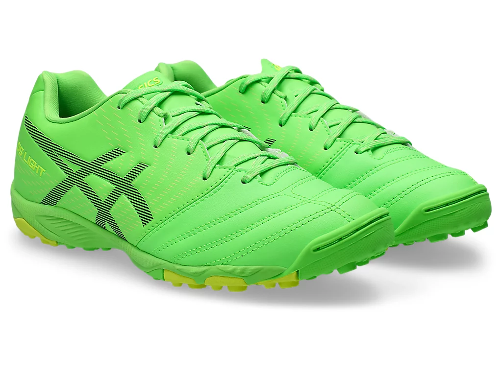 アシックス DSライト JR GS TF グリーンゲッコ×ブラック 1104A053-300