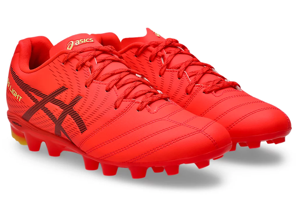 アシックス DSライト JR GS フラッシュレッド×ブラック 1104A054-600