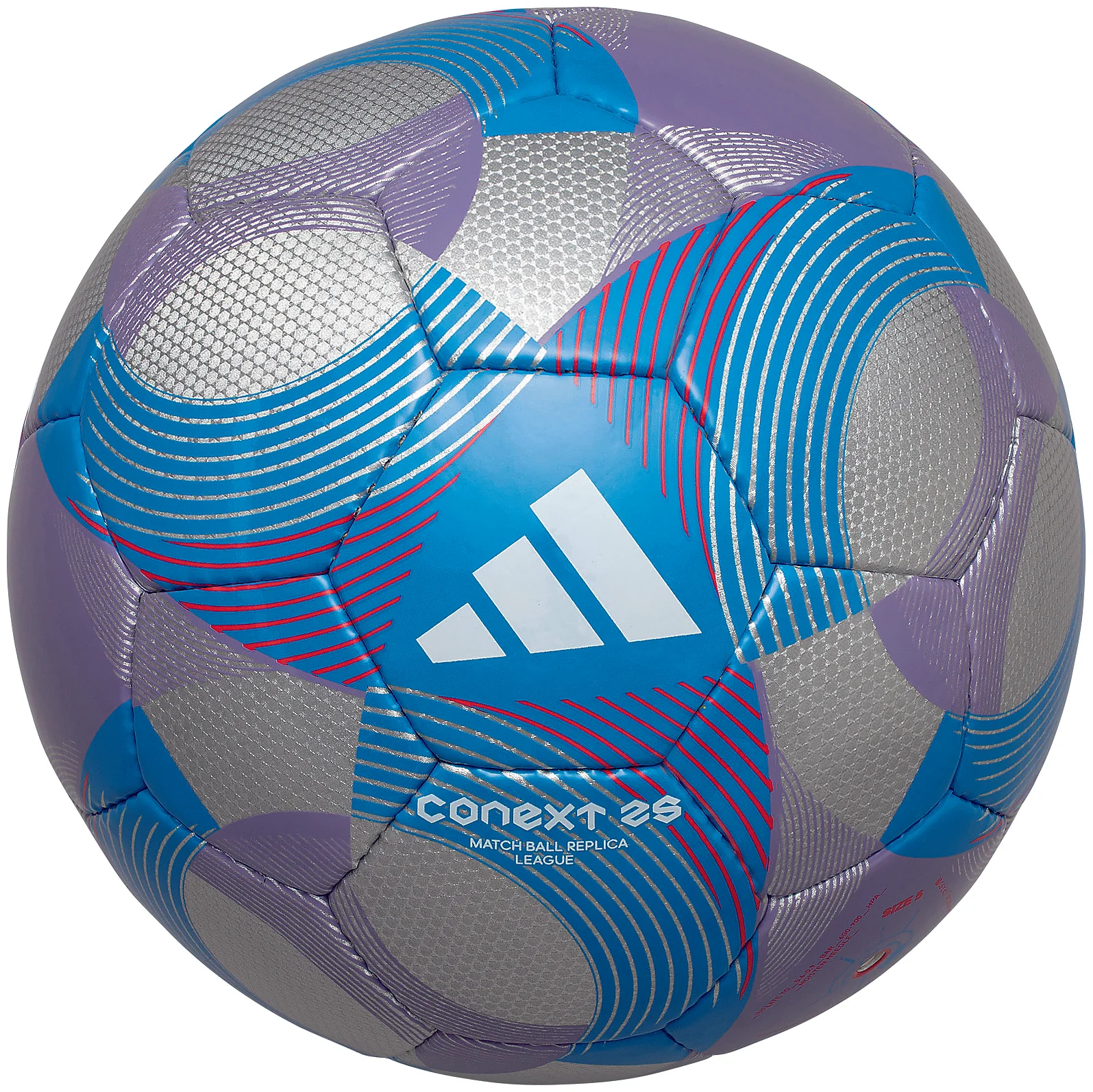 アディダス　コネクト25リーグ（４号球）　メットシルバー　ADF404SL