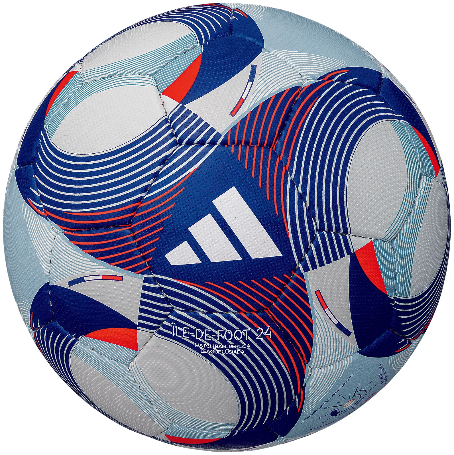 アディダス　イルデフット 24リーグ ルシアーダ（5号球）　ホワイト　AF588LU