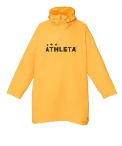 アスレタ/ATHLETA　レインポンチョ（大人）　イエロー/ブラック　04118