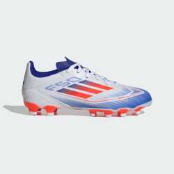 【30％OFF】アディダス キッズ F50 LEAGUE HG/AG フットウェアホワイト×ソーラーレッド IF1370