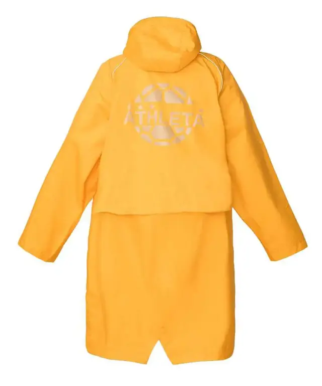 アスレタ/ATHLETA レインポンチョ（大人） イエロー/ブラック 04118