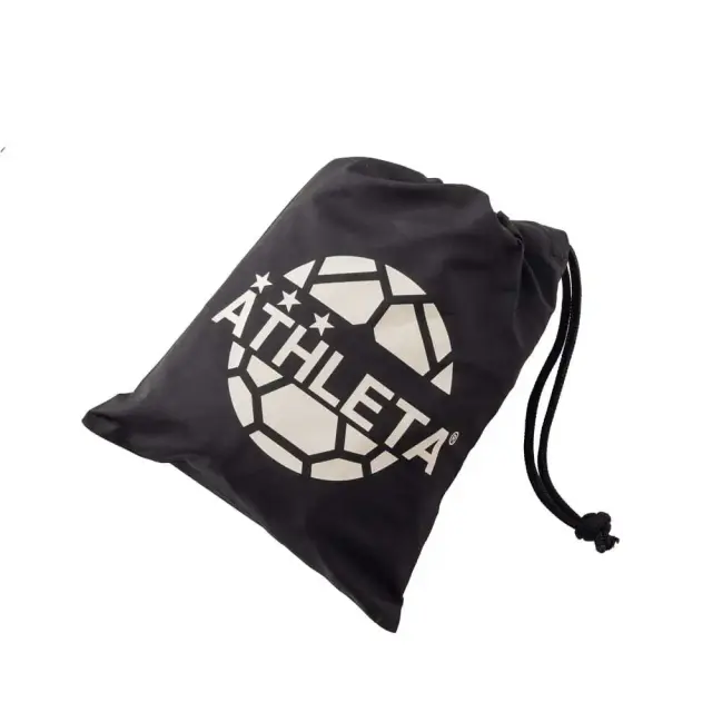 ATHLETA ウォームアップウェア ブラック/グリーン ATHLETA アスレタ 別注 グリッド起毛TRシャツ(ブラック×グリーン