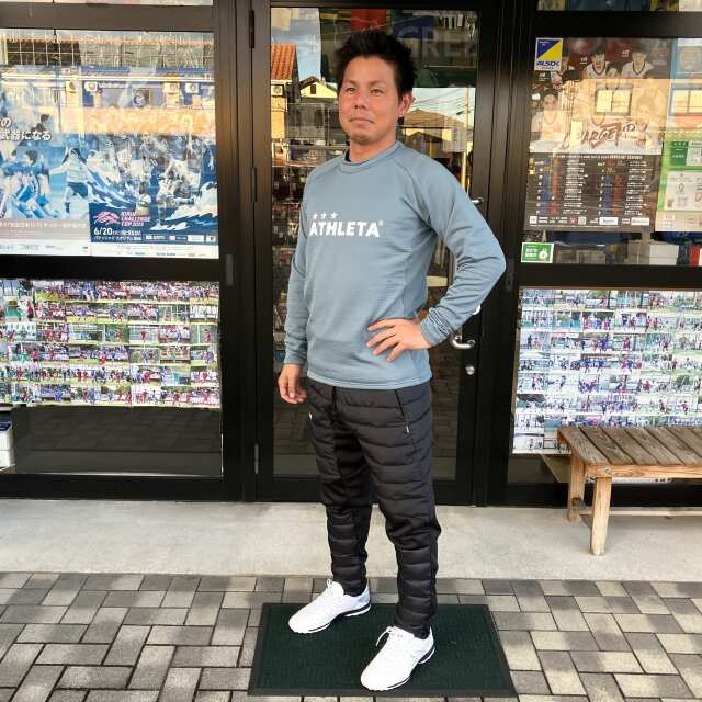 20％OFF】 ATHLETA(アスレタ) グリッド起毛TRシャツ 04160 グリーン