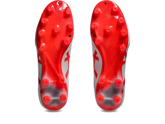 アシックス DS LIGHT PRO ホワイト×フラッシュレッド 1103A095