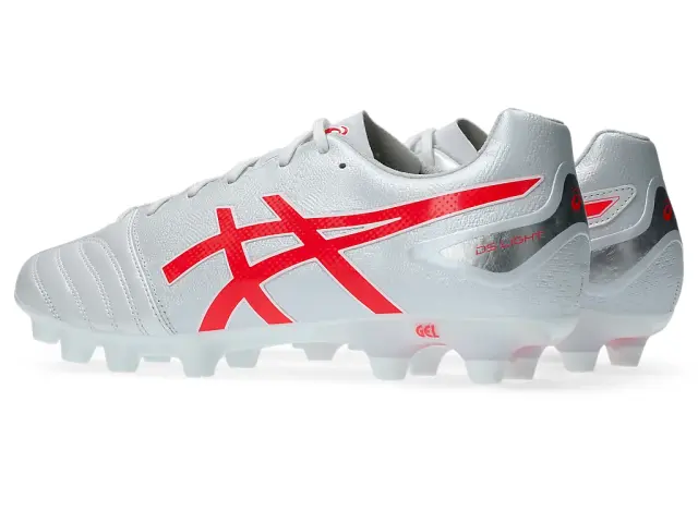 アシックス DS LIGHT ADVANCE WIDE ホワイト×フラッシュレッド