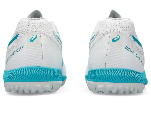 A*＋様 ASICS デスタッキ K FF ホワイト/シーグラス ASICS】 アシックス DESTAQUE K FF デスタッキK FF 1111A217.101