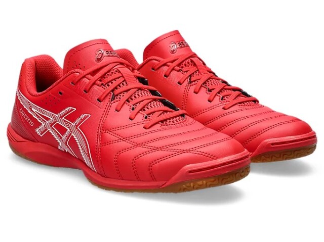 asics - アシックス CALCETTO WD 8 カルチェット 25.5cm レッド
