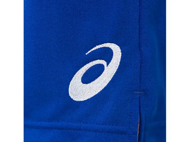 アシックス ジュニアゲームパンツ ホワイト/アシックスブルー 2104A003