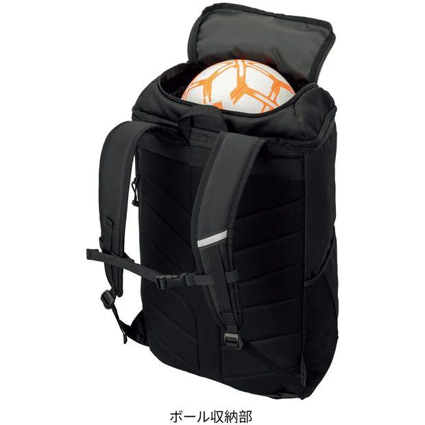 アディダス ボール用デイパック レインカバー付き（40L） ブラック