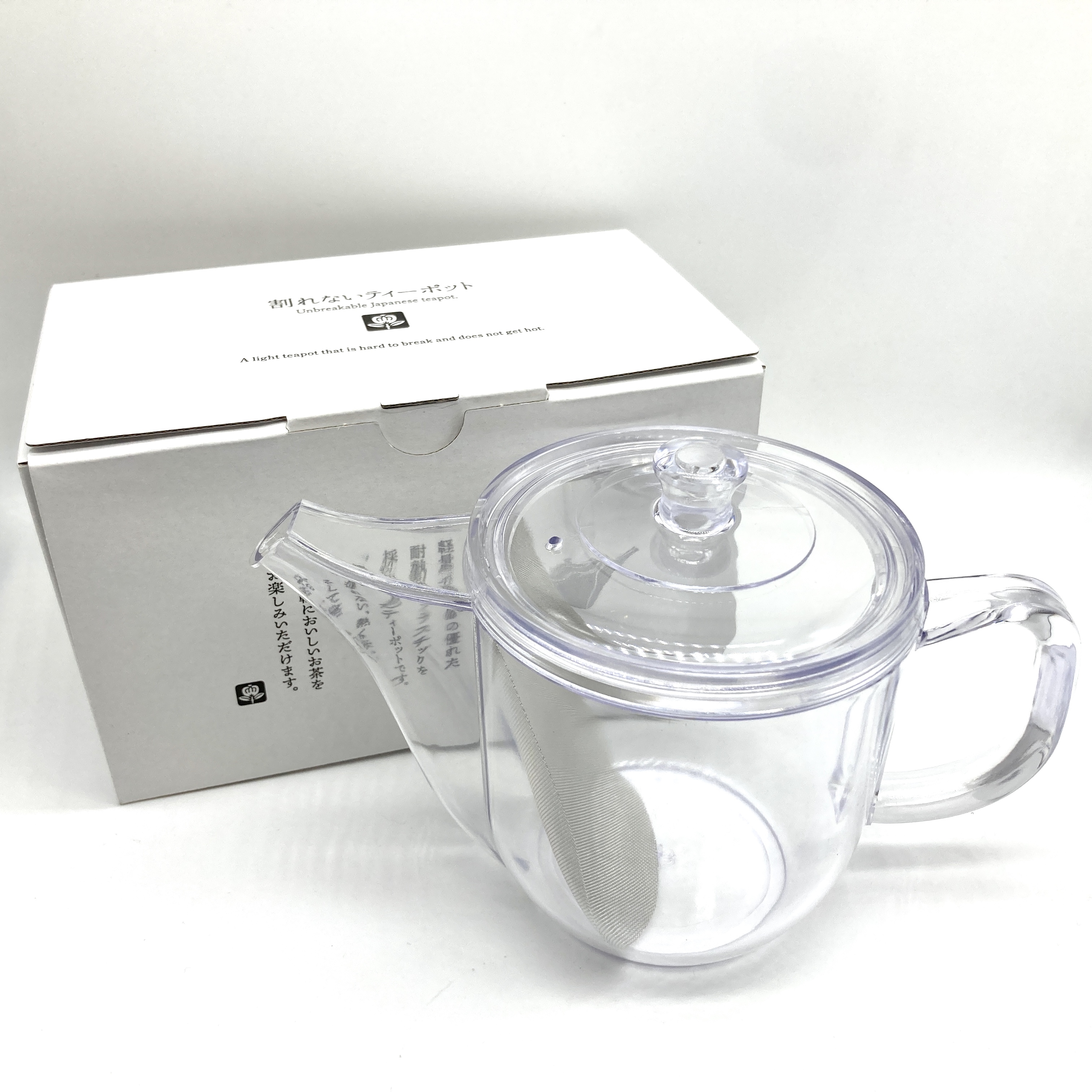 割れないティーポット