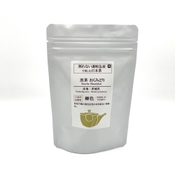 割れない透明急須で楽しむ日本茶　煎茶おくみどり50g／茨城県産