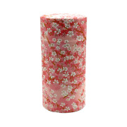 和紙貼り茶筒 200g友禅桜
