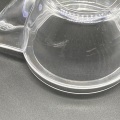 廃棄ロス削減品　B級特価）割れない透明急須