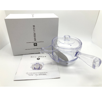 割れない透明急須