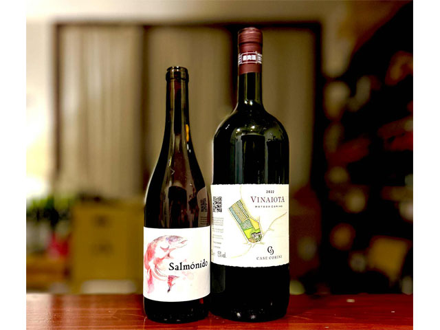 ＜ワインセット＞ カーゼ コリーニ ヴィナイオータ 2022 1500ml ＋ バランコ オスクーロ サルモニード 2021 750ml 2本セット