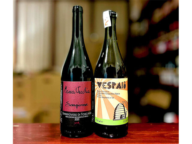 ＜ワインセット＞ マッサ ヴェッキア サンジョヴェーゼ 2022 ＋イル モラリッザトーレ ヴェスパイオ 2021  計2本セット