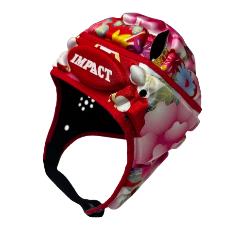 IMPACT V2 Premium Vented JAPAN FLOWER RED